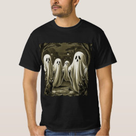 Haunted Night Illustration T-shirt