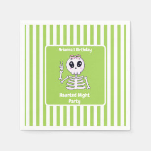 Haunted Night Party Verjaardag - Halloween nacht Servet