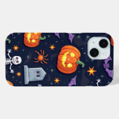 "Haunted Protection : Spooktacular iPhone 15 Coque (Verso (horizontal))