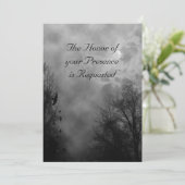 Haunted Road avec Ravens Faire-part de mariage (Debout devant)