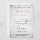 Haunted Road avec Ravens Faire-part de mariage (Dos)