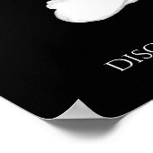 Haunted Rose Gothic Poster - Embrace the Unknown (Coin)