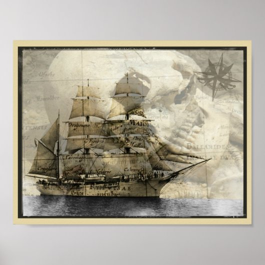 Haunted Ship Poster (Voorkant)