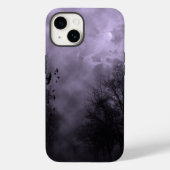 Haunted Sky Paarse Mist iPhone Case-Mate iPhone Case (Achterkant)