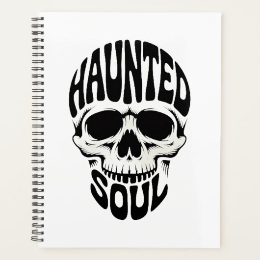 Haunted Soul Skull Typography (Devant)