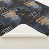 Haunted Squirrel Peak Sherpa Deken (3/4)