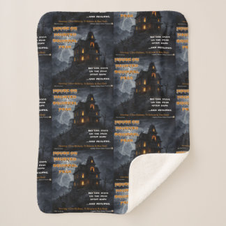 Haunted Squirrel Peak Sherpa Deken