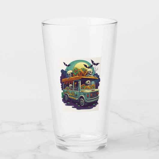  Haunted Taco Truck Glas (Voorkant)
