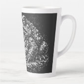 Haunted Toad Sigil door BurnsInHell Latte Mok (Rechts)