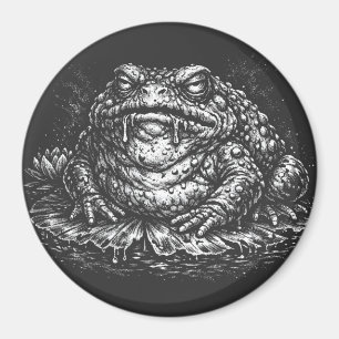 Haunted Toad Sigil door BurnsInHell Magneet