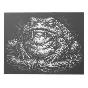 Haunted Toad Sigil door BurnsInHell Notitieblok
