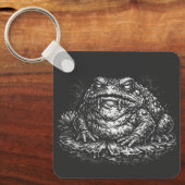 Haunted Toad Sigil door BurnsInHell Sleutelhanger (Voorkant)