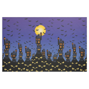 Haunted Village Stof