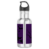 Haunted Witch Castle - Spooky Halloween Waterfles (Achterkant)