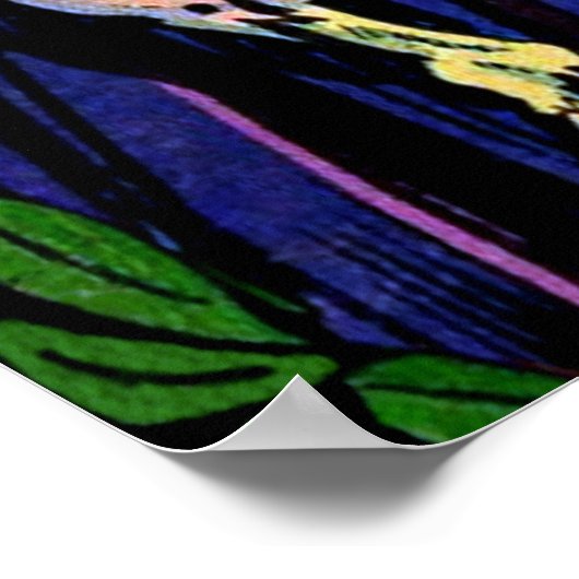 Haunted Zombie Husband Horror Comics Poster (Hoek)