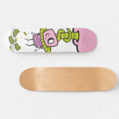 Haunted Zoo "Live2Work Skateboard (Horizontaal)