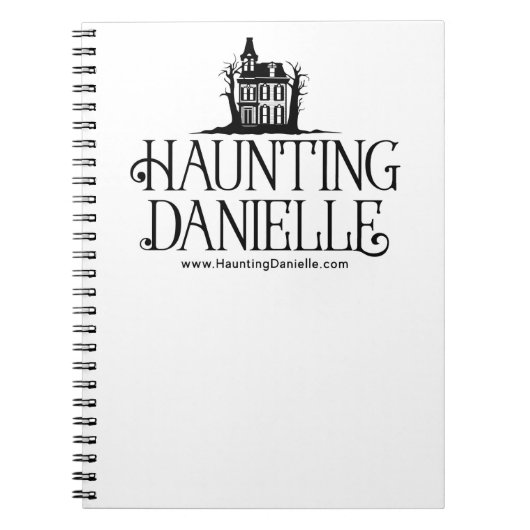 Haunting Danielle Notitieboek (Voorkant)