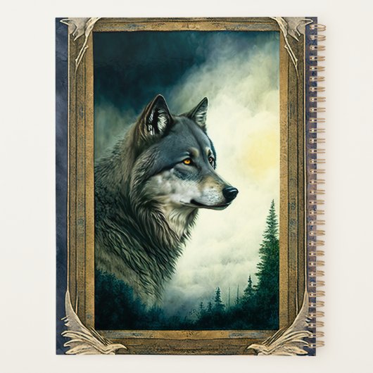Haunting Digital Illustration Wolf (Dos)