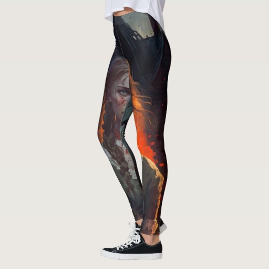 Haunting house leggings (Links)