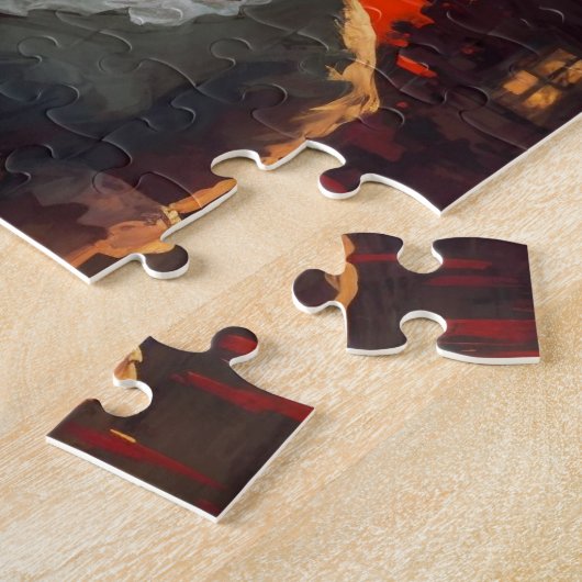 Haunting house legpuzzel (Zijkant)