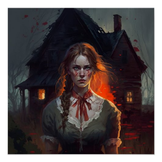 Haunting house perfect poster (Voorkant)