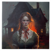 Haunting house tegeltje (Voorkant)