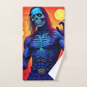 Haunting Zombie Demon Dans Le Design De La Ville (Serviette à main)