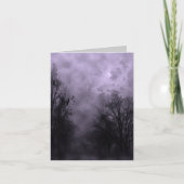 Haunween Sky Purple carte de la souris (Devant)