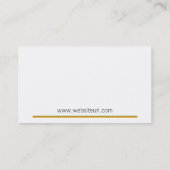 haus bauen visitekaartje (Achterkant)