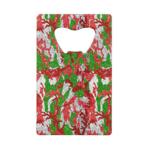 Haus De Camo Motif Silver Xmas