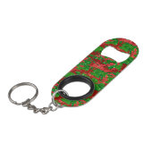 Haus Of Camo Xmas Glitter Camouflage Mini Flessenopener (Voorkant Gekanteld)