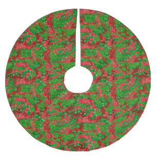 Haus van Camo Xmas Glitter Camouflage Kerstboom Rok