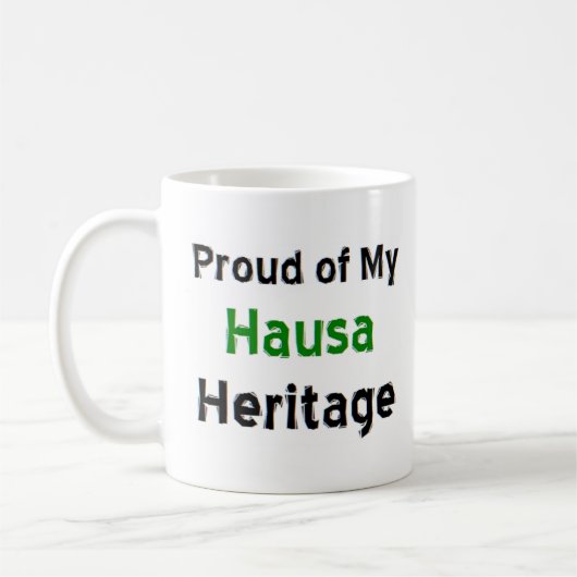 hausa héritage tasse de café (Gauche)