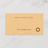 hausmeisterservice visitekaartje (Achterkant)