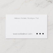 Hausmeisterservice Visitekaartje (Achterkant)