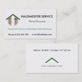 hausmeisterservice visitekaartje (Voorkant / Achterkant)