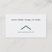 hausmeisterservice visitekaartje (Achterkant)