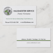 hausmeisterservice visitekaartje (Voorkant / Achterkant)