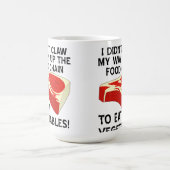 Hausse De La Chaîne Alimentaire Mug Drôle (Centre)