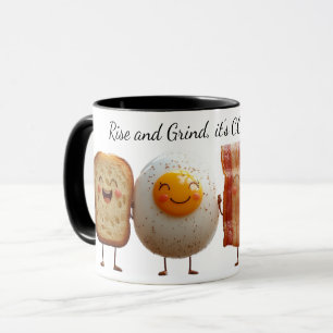 Hausse et moulage Tasse à café bicolore