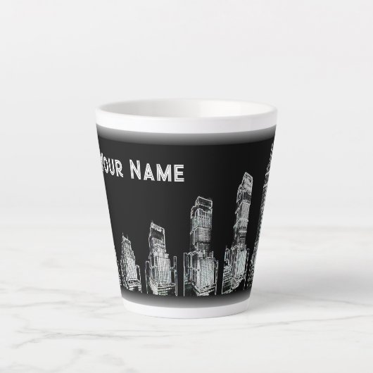 Hausse - Mug en latte personnalisée (Devant)