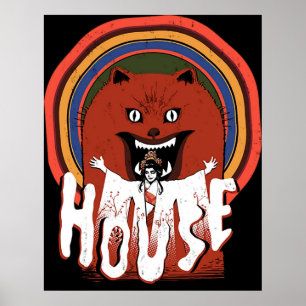 Hausu Huis 1977 Poster