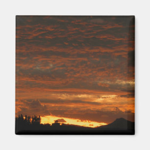 Haut aimant #1 de coucher du soleil de désert