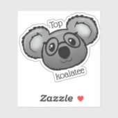 Haut autocollant koalatee (Feuille)