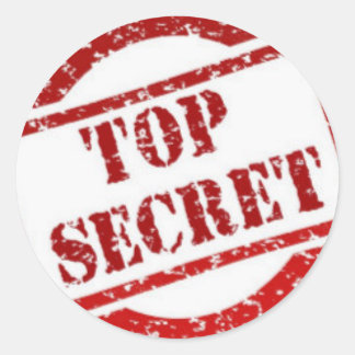 Haut autocollant secret.