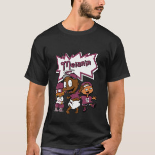 Haut Bordeaux 1s Tee To Match Blm Melanin 1 High B