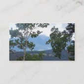 Haut carte de visite de montagne (Dos)