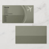 Haut carte de visite de mouche (Devant / Derrière)