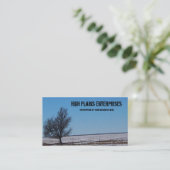 Haut carte de visite de plaines (Debout devant)