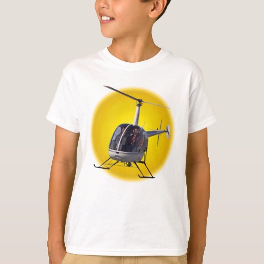 Haut Cool Chopper Kid's Helicopter T-shirt (Devant)